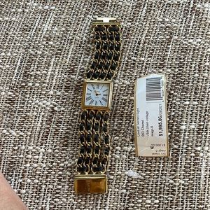 Vintage Chanel mademoiselle watch